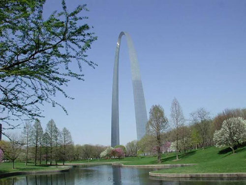 View of Arch from Park