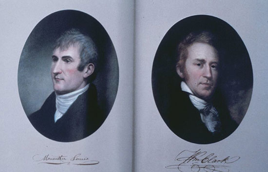 Paintings of Lewis and Clark