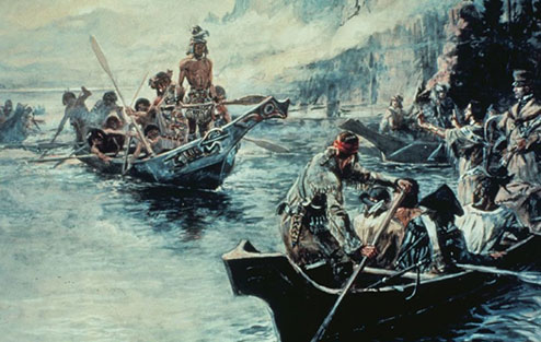 Meeting the Indians